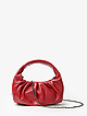 Небольшая сумочка в стиле ретро из красной мягкой кожи  Tony Bellucci