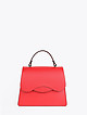 Базовая красная сумка-сэтчел из плотной кожи  BE NICE