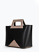 Классическая сумка BE NICE 0033 black beige