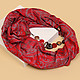 Платки, шарфы, шали FOXTROT 003490-20-71B red grey