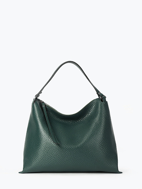 Мягкая сумка-тоут из зеленой кожи  Jazy Williams