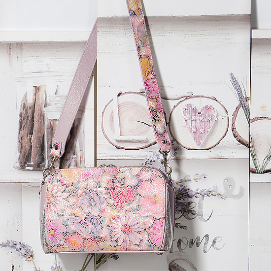Летняя сумка кросс-боди с цветочным принтом  Gilda Tonelli