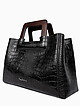 Классические сумки Tony Bellucci 0213-356 black croc