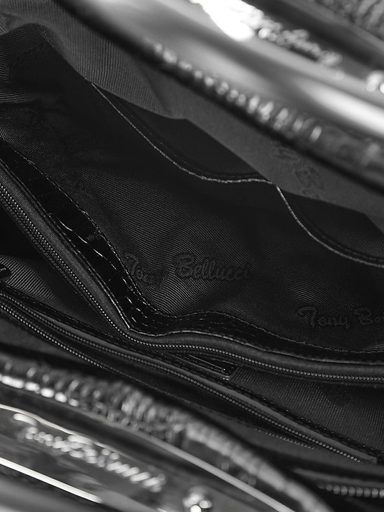 Классические сумки Tony Bellucci 0300-356 croc black