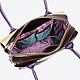 Дизайнерские сумки Балагура 0325 beige brown violet