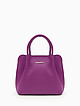 Фиолетовая сумка-тоут из зернистой кожи  Vanessa Scani