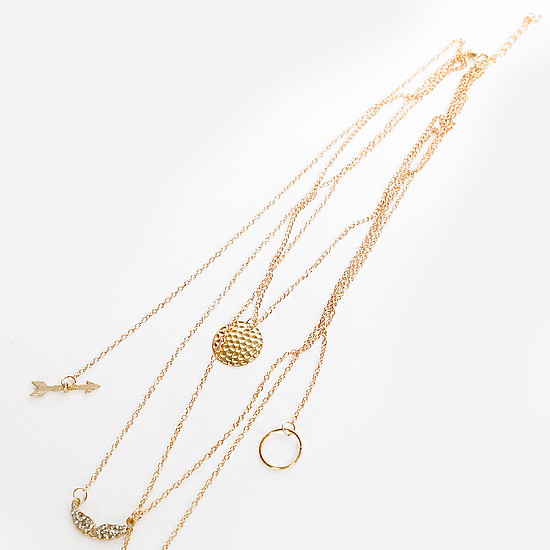 Колье Fashion Jewelry 07071 gold