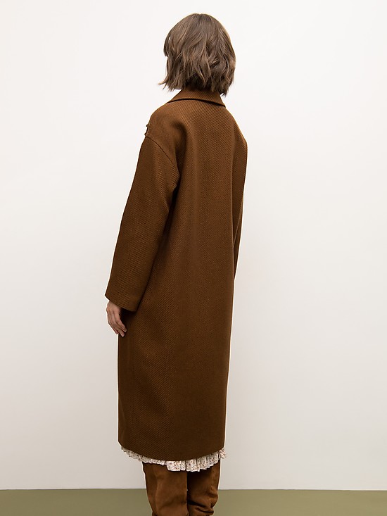 Пальто ЕМКА 086-085 brown
