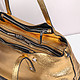 Классические сумки Аркадия 0887 gold black