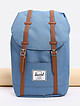 Рюкзак с отделением для ноутбука в голубом цвете с контрастными ремешками  Herschel