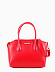 Красная сумка-тоут из плотной кожи  Luana Ferracuti