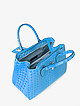 Классические сумки Фолле 1013 blue croc