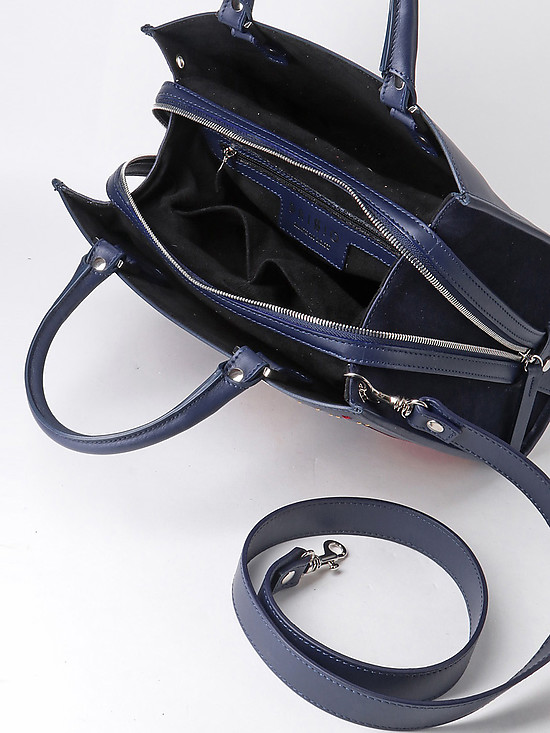 Классические сумки Brissio 103 blue paisley