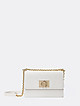 Маленькая прямоугольная сумочка кросс-боди из коллекции 1927 из белой плотной кожи  Furla