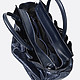 Классические сумки Agata 1079 blue metallic