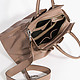 Классические сумки Agata 1079 light brown