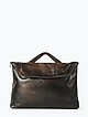 Деловая мужская сумка из коричневой кожи с винтажным эффектом  Giudi