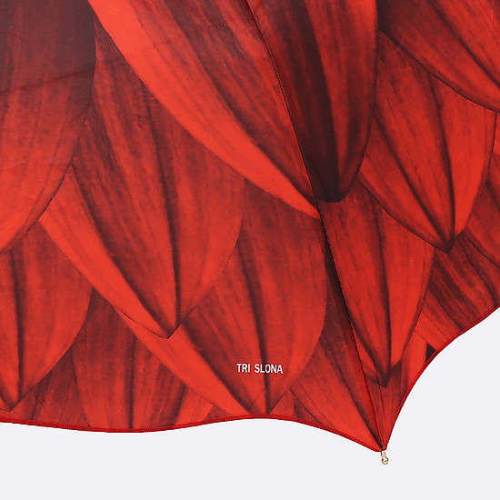 Зонт Tri Slona 115D-11 red flower