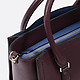 Классические сумки Блeгерл 118001A plum blue