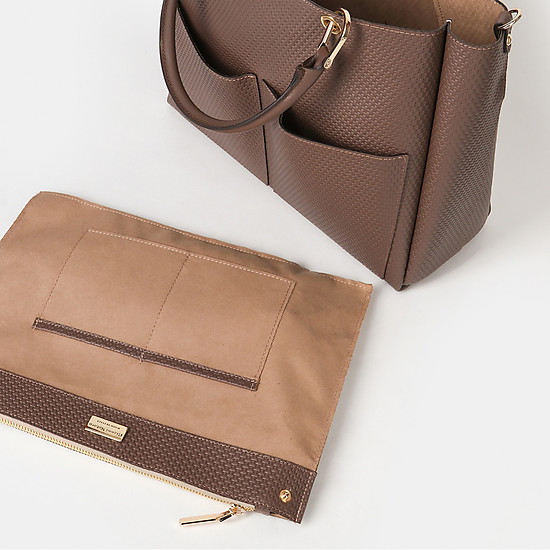 Классические сумки Gianni Notaro 119 light brown