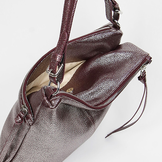 Классические сумки KELLEN 1220 violet metallic