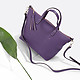 Фиолетовая сумка  Alessandro Birutti