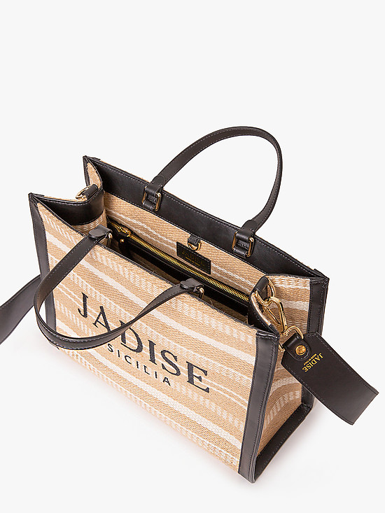 Классические сумки Jadise 134252-1 beige black