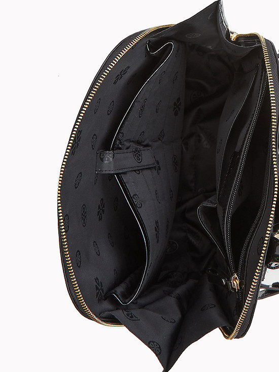 Классические сумки Келлен 1360 black gloss wolf