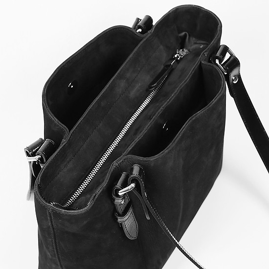 Классические сумки KELLEN 1370 black chamois