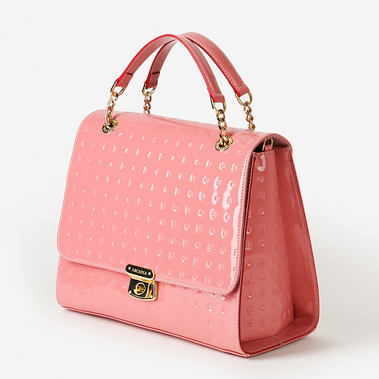 Классические сумки Arcadia 1388 pink gloss