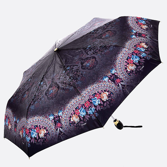 Складной зонт с цветочным принтом  Tri Slona