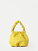 Небольшая желтая сумочка а-ля кисет из мягкой искусственной кожи  Boogie Street