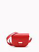 Красная сумка кросс-боди из натуральной кожи  BE NICE