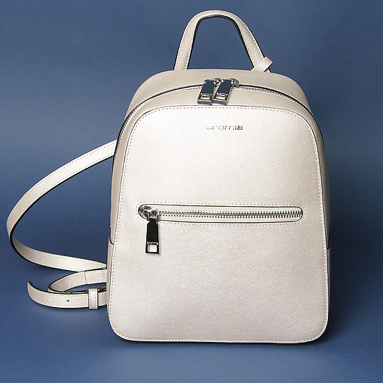 Перламутровый кожаный рюкзак Perla  Cromia