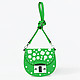 Яркая сумочка на плечо с объемным декором It Flower  Cromia