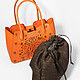Классические сумки Cromia 1403685 orange