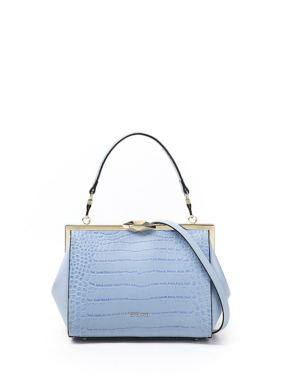 Классические сумки Кромиа 1404888 croc blue