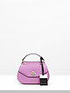 Небольшая сумочка-сэтчел Mina из светло-фиолетовой кожи  Cromia