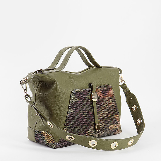 Классические сумки Келлен 1435 S olive pattern