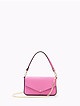 Ярко-розовая сумочка-клатч с цепью-ремешком  BE NICE