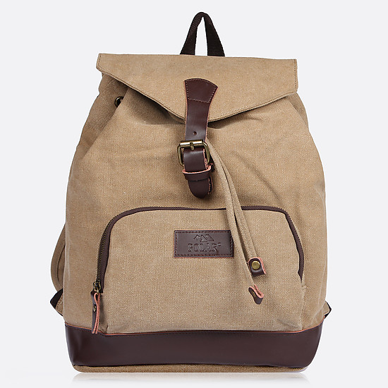 Функциональный городской рюкзак из плотного текстиля с контрастными деталями  Polar