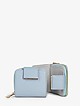 Небольшой светло-голубой кошелек из натуральной кожи  Alessandro Beato