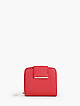 Небольшой красный кошелек из натуральной кожи  Alessandro Beato