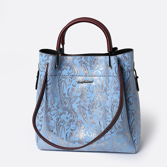 Классические сумки Tony Bellucci 151 light blue paisley