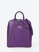 Фиолетовый рюкзак из плотной кожи  Folle