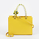 Классические сумки Roberta Gandolfi 1622 yellow