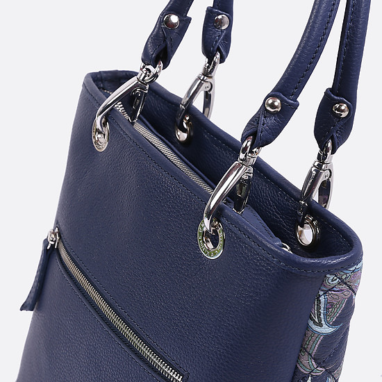 Классические сумки Марина креазони 1645 00376 ROM40 blue paisley