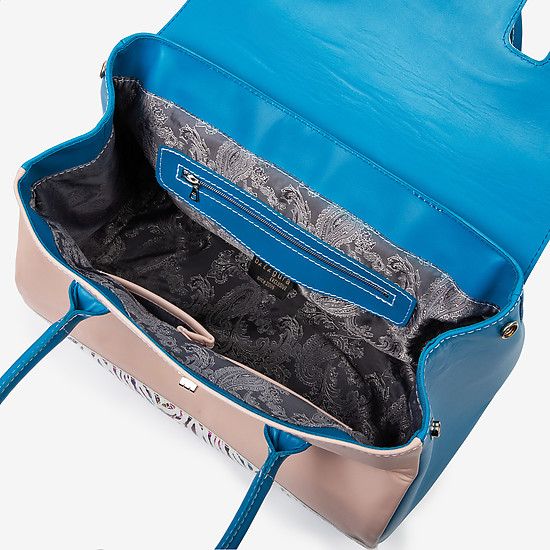 Классические сумки Балагура 1679 pink blue zebra