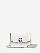 Белая сумочка кросс-боди из гладкой кожи  Fabretti