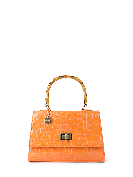 Классические сумки алекс макс 1740 orange croc